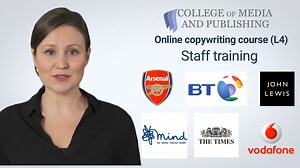 An online copywriting course with 20 years of proven success! Learn to write copy that sells, and sets your apart from your competition. https://collegeofmediaandpublishing.co.uk/product/copywriting-course/ #stafftraining #copywriting #onlinetraining #professional #5*Rated | College of Media and Publishing