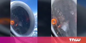 Video shows Delta plane engine malfunction before emergency landing