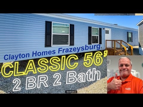 Classic 56 Singlewide 2 Bedroom 16x56 Maynardville Clayton Homes Frazeysburg Ohio David Daniels