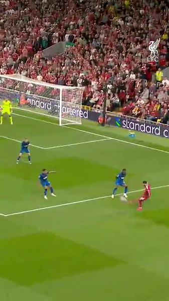 SCENES when Chiesa wins it in front of the Kop!