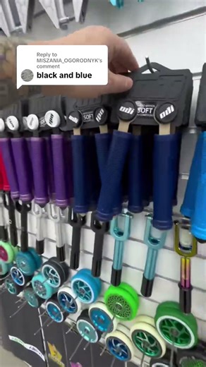 Black and Blue Custom Scooter 🛴