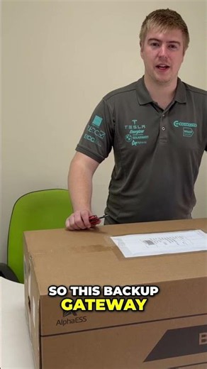 Unboxing Alpha ESS Backup Gateway: Power Outage Solution Revealed! #shorts