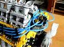 Working Lego V8, 32 valve engine