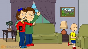 Caillou brings his cellphone to School/Grounded