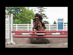 How the helite airbag vest protects you from horse falls in slow motion!😱😍