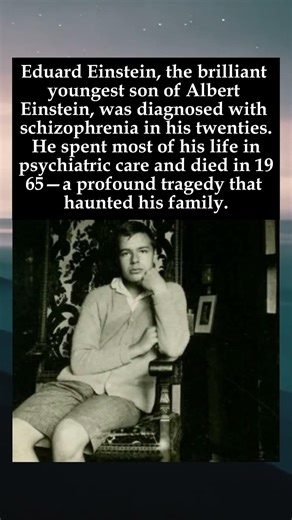 The Forgotten Einstein: Eduard, the Gifted Son Lost to Schizophrenia #AlbertEinstein #EduardEinstein