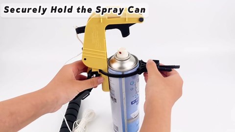 Spray Can Extension Pole Adaptor - Long Range Sprayer Adaptor for Spraying Bees in High Places, Fits Most Aerosol Cans and Powder Dusters, Perfect for Wasp/Hornet Spray