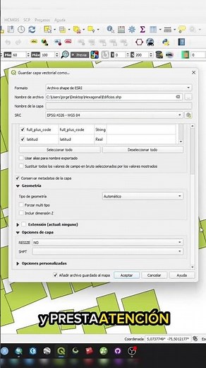 Exporta y Trabaja Archivos GEOJSON a SHAPEFILE en QGIS 🌍 #SIG #Geoprocesamiento #DatosGeoespaciales