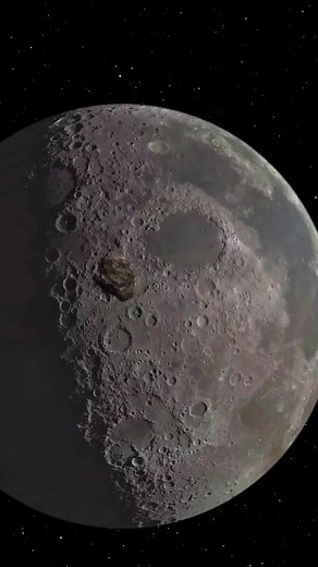 An asteroid was captured moving towards the Moon.Since the Moon has no atmosphere, objects like this do not burn up they hit the surface directly and create new craters.This is why the Moon is covered with marks and spots made over billions of years. #space #SpaceX #NASA #fblifestyle | Nighttime Journey