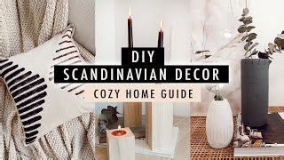Scandinavian decor DIY for cozy and budget-friendly homes