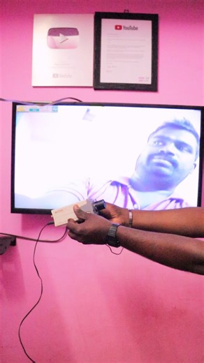 old CCTV camera connect LED TV without DVR