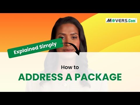 How to Address a Package Correctly | Shipping & Moving Label Tips