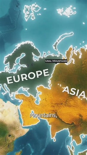 Europe Is Not a Real Continent! | #shorts