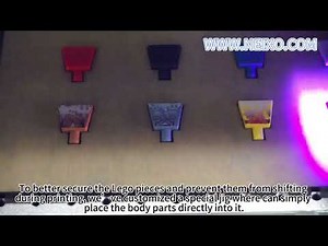 Small size UV lego minifigure printing lego body printing lego printer