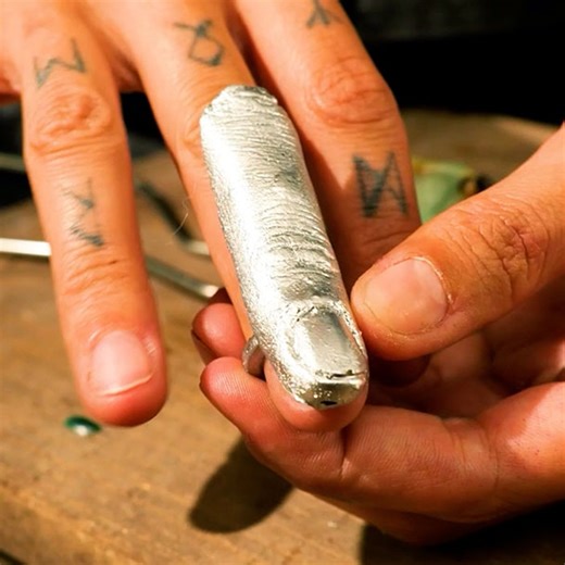 This ring is one of a kind💍The ultimate metal ring making process! | 5-Minute Crafts Play