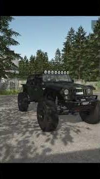 New Jeep Rangler 4X4 Unlimited Mod #farmingsimulator #mods #customization