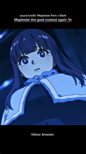 Anime~Master on Instagram: "Maplestar cooked this one || fern x Stark animation #fern #animememes #animeedits #frieren #sus #animationmeme #animegirl #sousounofrieren #himel #frierenanime #animegirls #frierenedit #himmel"