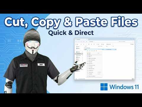 Using File Explorer Windows 11 How To Cut, Copy, Paste, Move, Rename, Share & Delete Files & Folders