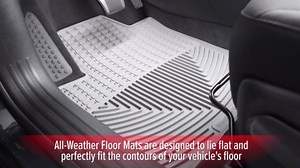 WeatherTech All-Weather Floor Mats compatible with Toyota RAV4, Venza, RAV4 Hybrid, RAV4 Prime - 1st Row (Driver & Passenger), Black