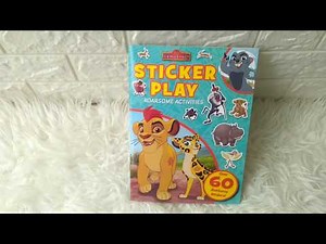 Disney The Lion Guard Sticker Play Roarsome Activities (Over 60 Awesome Stickers!)