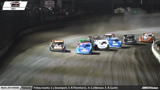12K views · 165 reactions | The final World of Outlaws Late Model Series Heat Races of the 54th DIRTcar Nationals are complete! Find out who's in and who's out of the Finale Event at Volusia Speedway Park! | DIRTVision | Facebook
