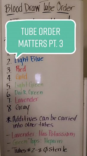 Tube Order Matters Part 3 in Phlebotomy: Why the Order of Tubes Is Crucial