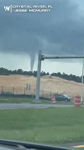 85K views · 755 reactions | An undetected waterspout formed in Crystal River, FL yesterday, surprising residents. Thankfully, no one was hurt as it slowly made its way to land, leaving behind destruction. | WeatherNation | Facebook