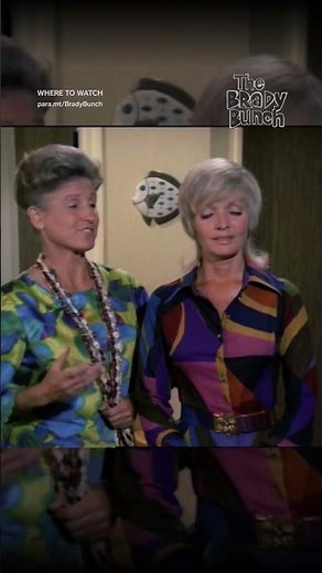 Alice’s Hawaiian dress is an absolute serve. #BradyBunch Now Streaming on Paramount+
