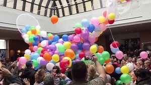 Balloon drop celebrating Noon Year’s Eve at the Reading Public Museum. | Reading Magazine