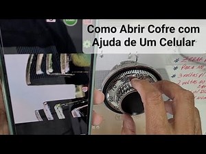 ✅ Como Abrir Um Cofre Com Ajuda de Um Celular - @ChaveiroHM