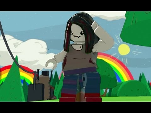 LEGO Dimensions - Marceline the Vampire Queen Free Roam Gameplay (Adventure Time World)