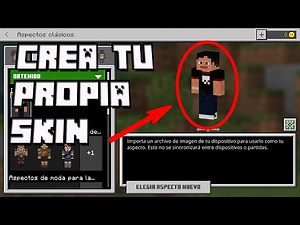 Como hacer tu propia skin para Minecraft | Java, Bedrock, PE (Todas las versiones)