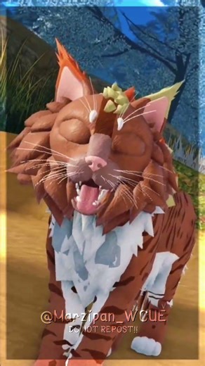 Dinosaur! ✦🦖Collab w/ @Pizza_in_the_trashcan - Tag not working! / #roblox #warriorcats #wcue