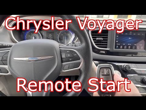 2021 Chrysler Pacifica Voyager - How to Use Remote Start