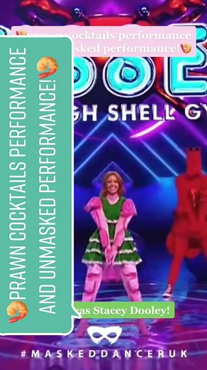 Stacey Dooley Unmasked Performance on Masked Dancer UK