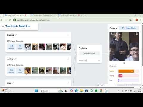 PROJECT CODING Teachable Machine, SMK Dewantara KELAS X TKJ