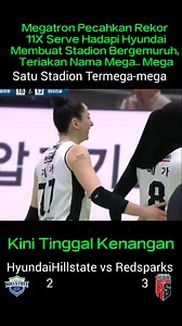 Biarlah ini menjadi Kenangan indah Buat Fans Mega Volly 11X Serve Mega pecahkan Rekor V-League Korea #megapecahkanrekor #mega #11xserve #korea | Mega Volly