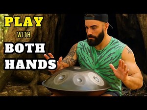 Beginner Handpan Lesson | Learn How to Play With Both Hands (Easy Coordination Tutorial)