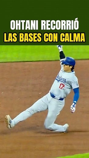 583K views · 15K reactions | Eso fue un triple con calma de tranquilidad de Shohei Ohtani ⚾ #MLB #MLBB #beisbol #BeisbolLatino | Excelente béisbol | Facebook