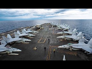 The aircraft carrier USS Harry S. Truman (CVN-75) of the US Navy controls the Mediterranean Sea.