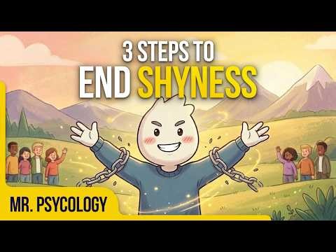 HOW TO OVERCOME YOUR SHYNESS | THE 3-STEP GUIDE