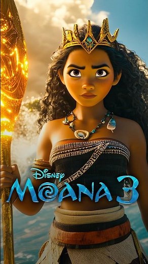 Would you watch this MOANA 3!🤔 #disney #trailer
