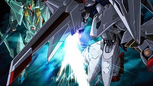 Xi Gundam vs Penelope first battle explained [UC Hathaway lore]