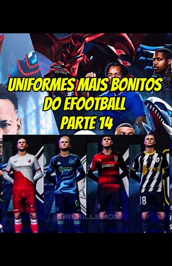 Uniformes Atualizados do eFootball 2026