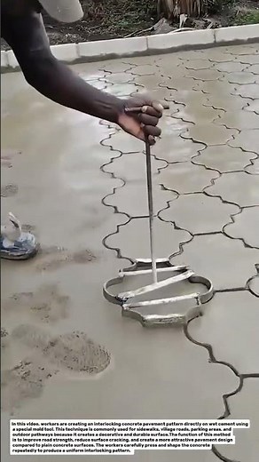 Amazing Interlocking Concrete Pavement Technique | Fast Manual Road Construction Process.