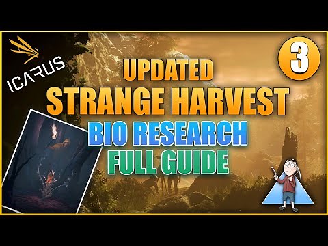 ICARUS | Strange Harvest - Bio Research Mission (Latest Updated)