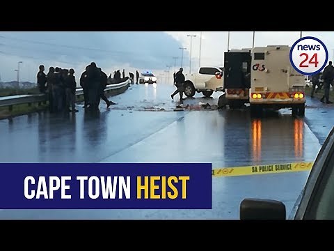 WATCH: Cash-in-transit robbers strike in Cape Town