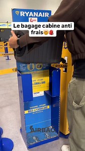 Ne payez plus de frais de bagage et emportez enfin tout ce dont vous avez besoin💨 Les compagnies aériennes peuvent vous facturer des frais de bagage cabine qui peuvent représenter jusqu’à 5x le prix de votre billet !🛫 🎒Le sac de voyage AIRBAG c’est : • 2 semaines d’affaires • Dimensions cabine • Respect du poids limite imposé (8-12kg) • Zéro frais de bagage garanti ! • 75% de réduction du volume de vos vêtements • De 29l à 60l grâce à la compression sous vide • Multi-compartiments intelligent