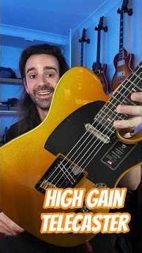 High Gain Chunk on a TELECASTER? #guitar #telecaster #75thanniversary #fender #rock #metal