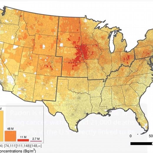 Shocking Radon Levels: 1 in 4 Americans at Risk